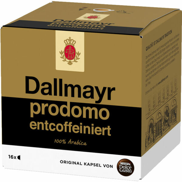 Bild 1 von Nescafé Dolce Gusto Dallmayr Prodomo entkoffeiniert