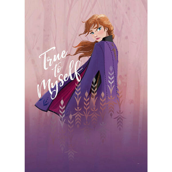 Bild 1 von Komar Wandbild Frozen Anna True to Myself Disney B/L: ca. 50x70 cm