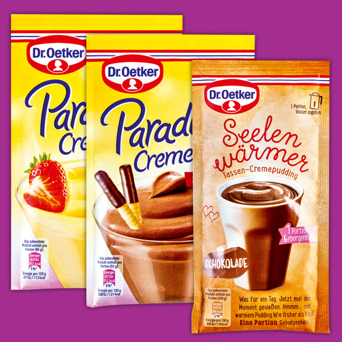 Bild 1 von Dr. Oetker Paradies Creme / Seelenwärmer