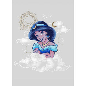 Komar Wandbild Jasmin Clouds Disney B/L: ca. 50x70 cm