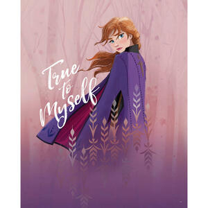 Komar Wandbild Frozen Anna True to Myself Disney B/L: ca. 40x50 cm