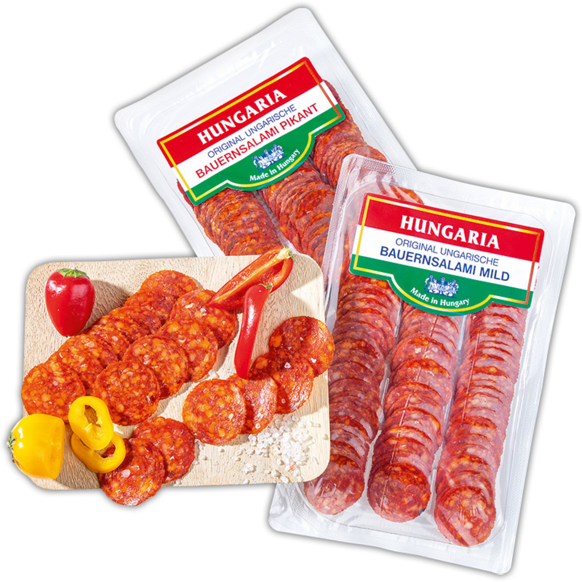 Bild 1 von Hungaria Original ungarische Bauernsalami