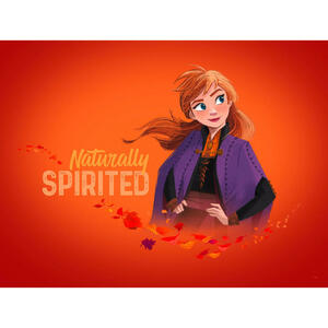 Komar Wandbild Frozen 2 Anna Autumn Spirit Disney B/L: ca. 40x30 cm