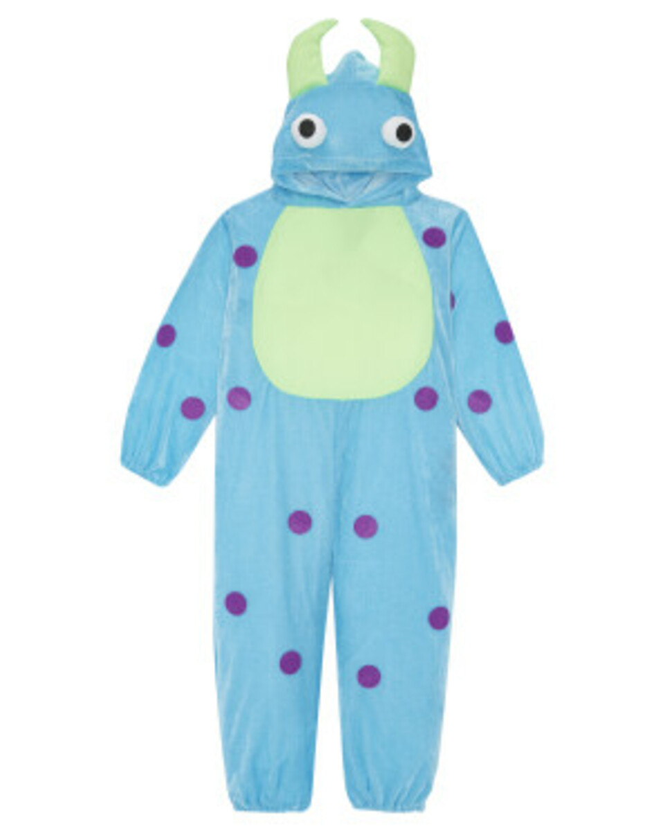 Bild 1 von Kinderkostüm Monster
       
      Kapuze
     
      blau