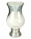 Bild 1 von Teelichthalter aus Glas
       
      ca. 19 x 19 x 34,5 cm
     
      silber