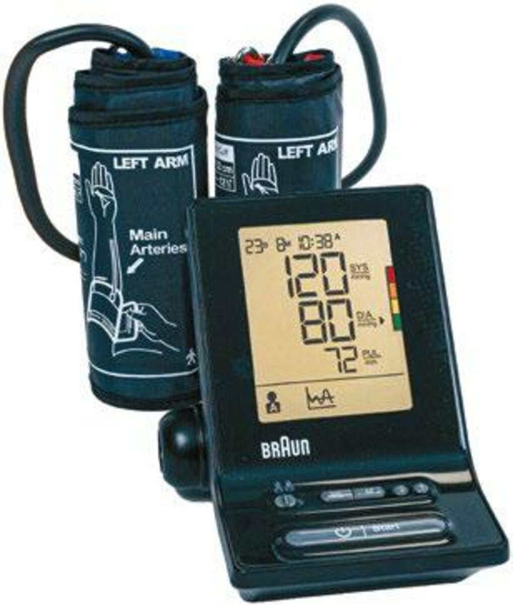 Bild 1 von Braun Oberarm Blutdruckmessgerät