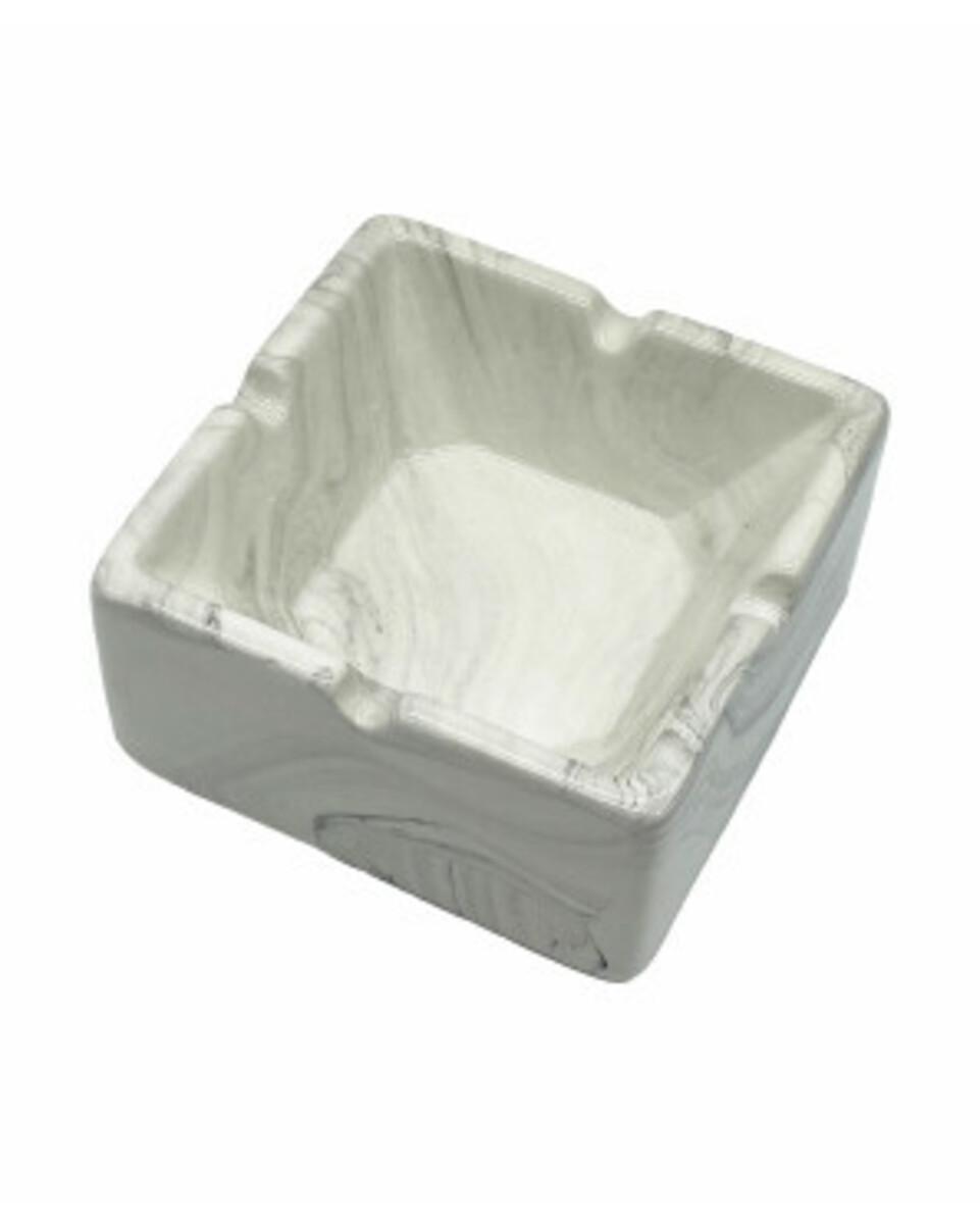 Bild 1 von Aschenbecher
       
      ca. 10 x 10 x 5 cm
     
      weiß/schwarz