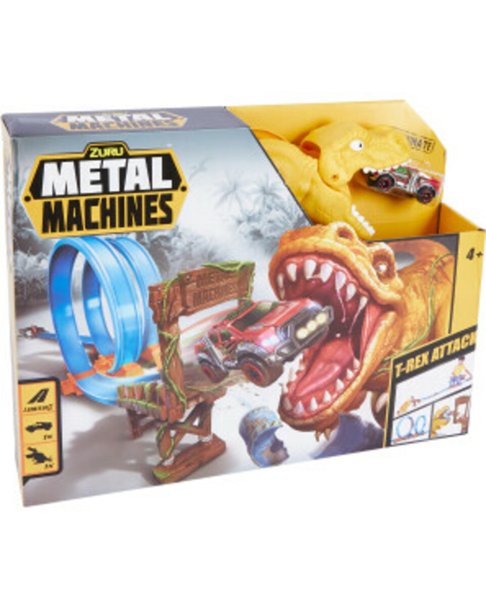 Bild 1 von Zuru Metal Machines Looping-Bahn
       
      T-Rex Attack
     
      gelb
