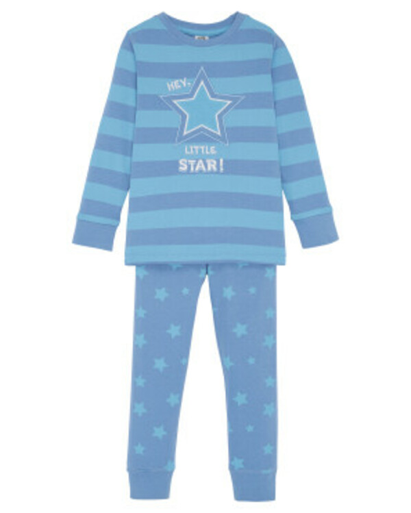Bild 1 von Pyjama mit Applikation
       
      Kiki & Koko, verschiedene Designs, 2-tlg. Set
     
      blau