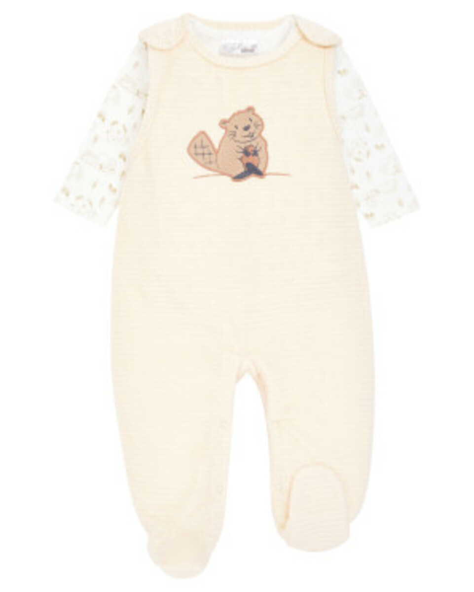 Bild 1 von Minibaby Body + Nicki-Strampler
       
      Ergee, 2-tlg. Set
     
      naturfarben