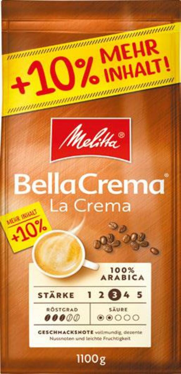 Bild 1 von Melitta Bella Crema + 10 % mehr Inhalt