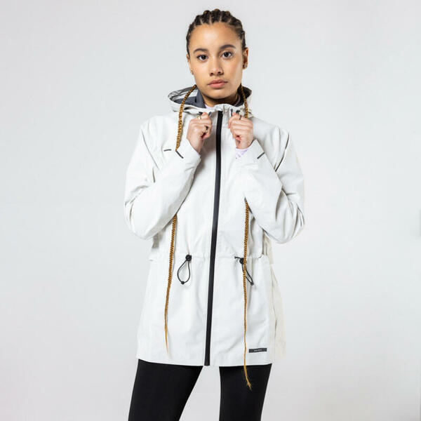 Bild 1 von KALENJI Laufjacke Damen wasserdicht - Rain Run 500 beige