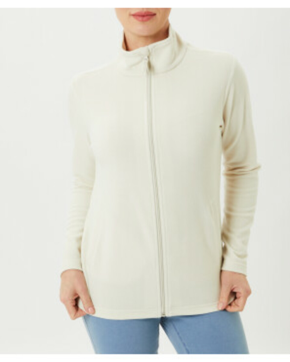 Bild 1 von Fleecejacke
       
      Janina, Seitentaschen
     
      naturfarben