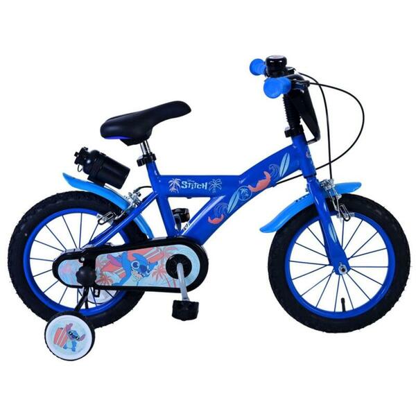 Bild 1 von VOLARE BICYCLES VOLARE BICYCLES Kinderfahrrad  Disney Stitch , 14  Zoll, ohne Rücktrittbremse