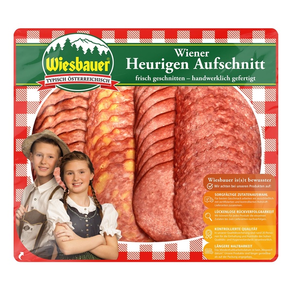 Bild 1 von WIESBAUER Heurigen-Aufschnitt 180 g