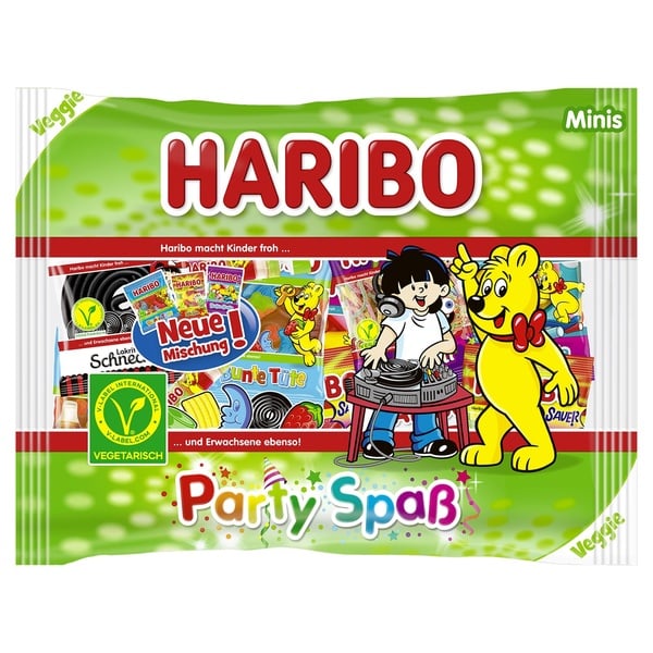 Bild 1 von HARIBO Party Spaß Veggie 400 g