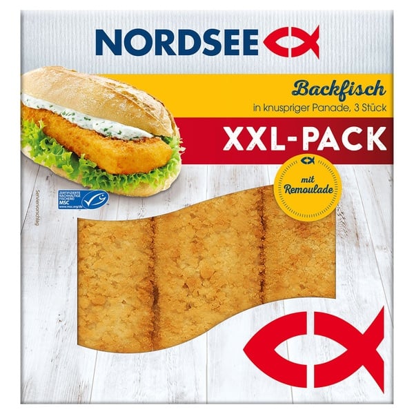 Bild 1 von NORDSEE Backfischfilets 255 g