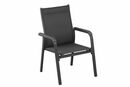 Bild 1 von KETTLER BasicPlus Stapelsessel, anthrazit/anthrazit, Alu/Textilene, 0301205-7000