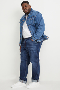 C&A Straight Jeans-LYCRA®, Blau, Größe: W46 L32