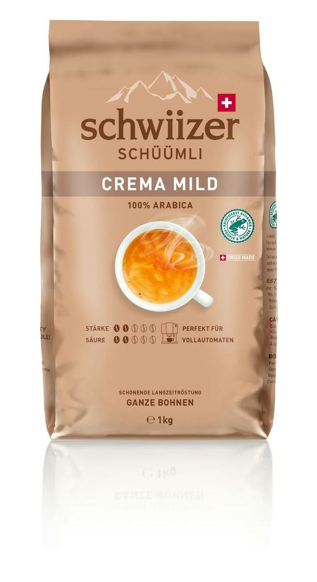 Bild 1 von Schwiizer Mild ganze Bohnen (1 kg)