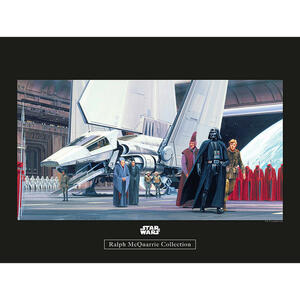 Komar Wandbild Star Wars Classic RMQ Death Star Sh Star Wars B/L: ca. 40x30 cm