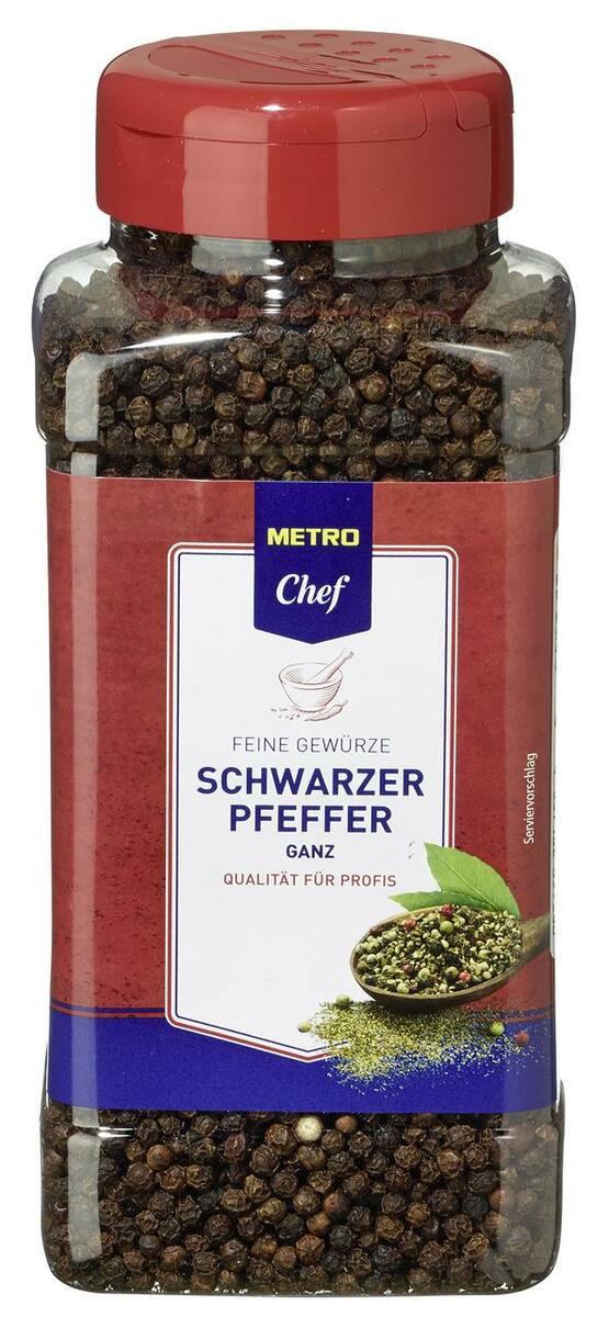 Bild 1 von METRO Chef Pfeffer Schwarz Ganz (500 g)