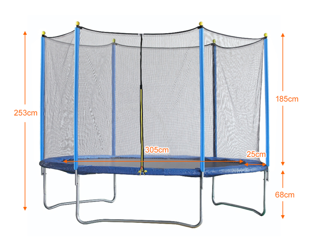 Bild 1 von TOPFIT Trampolin Komplett-Set, 366 cm TÜV
