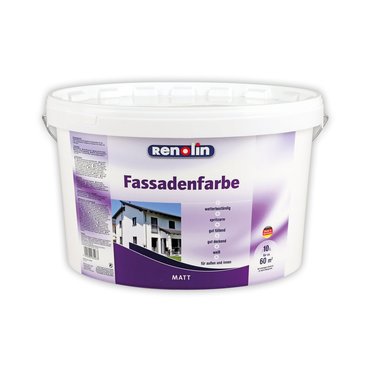 Bild 1 von Fassadenfarbe  10 Liter