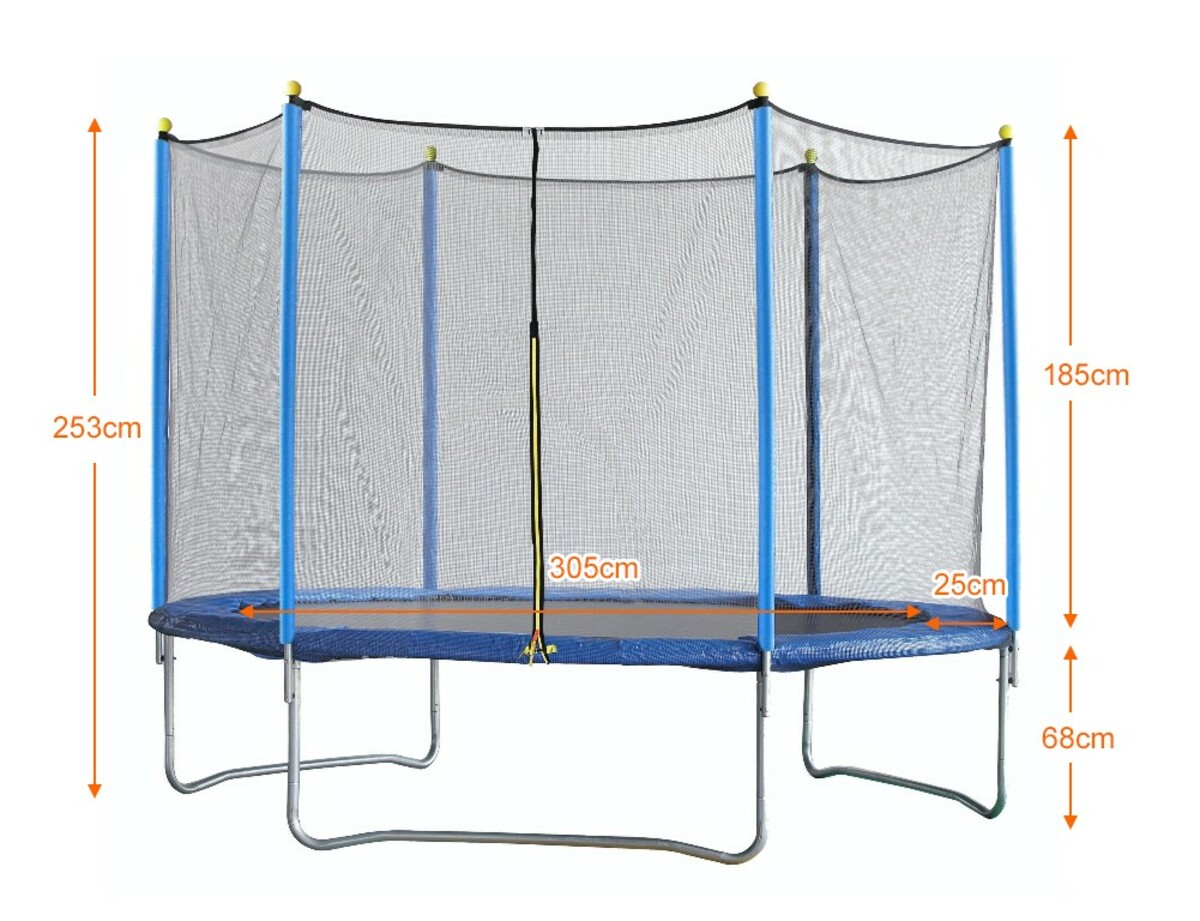Bild 1 von TOPFIT Trampolin Komplett-Set, 305 cm TÜV