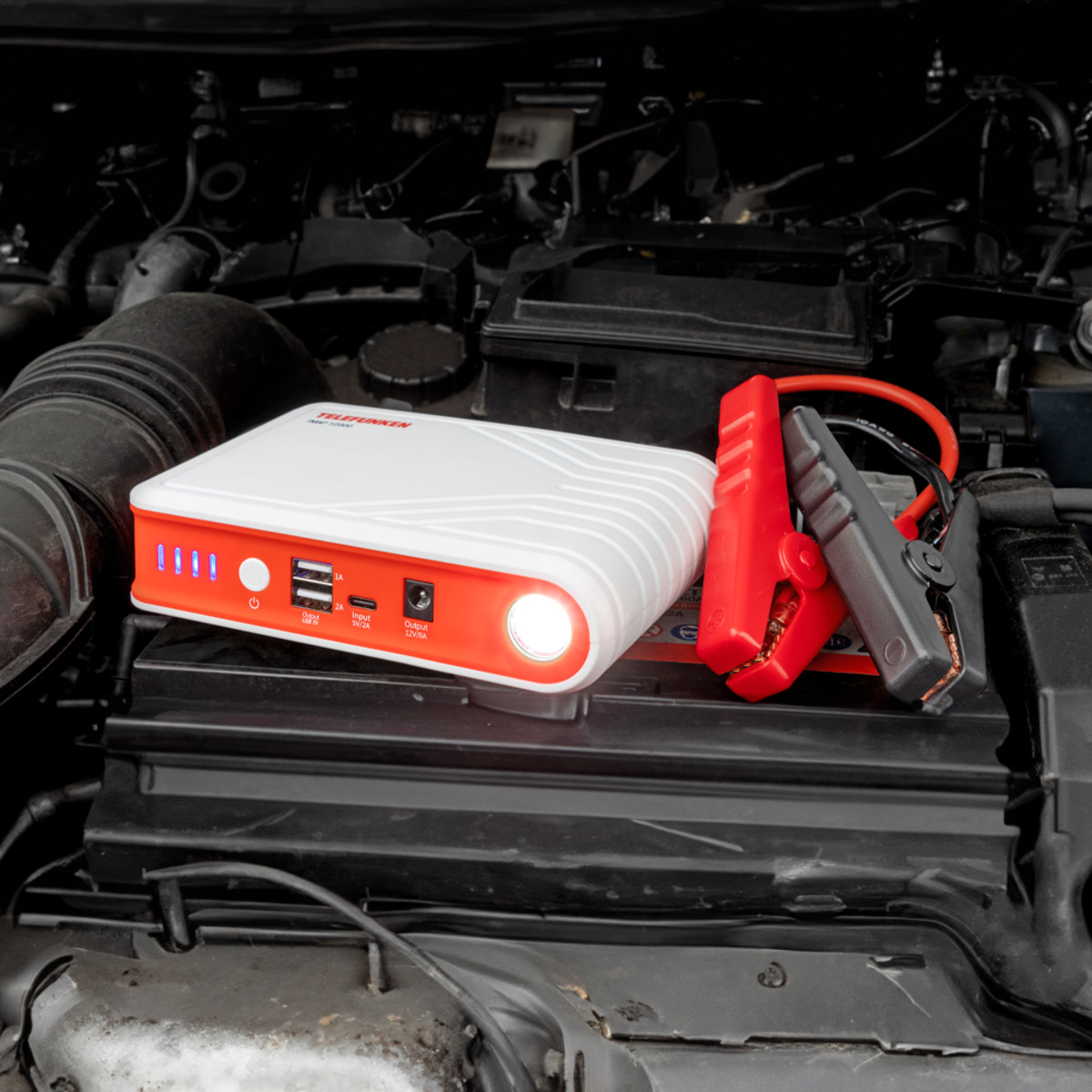 Bild 2 von Telefunken Mobile Auto Starthilfe mit Powerbank