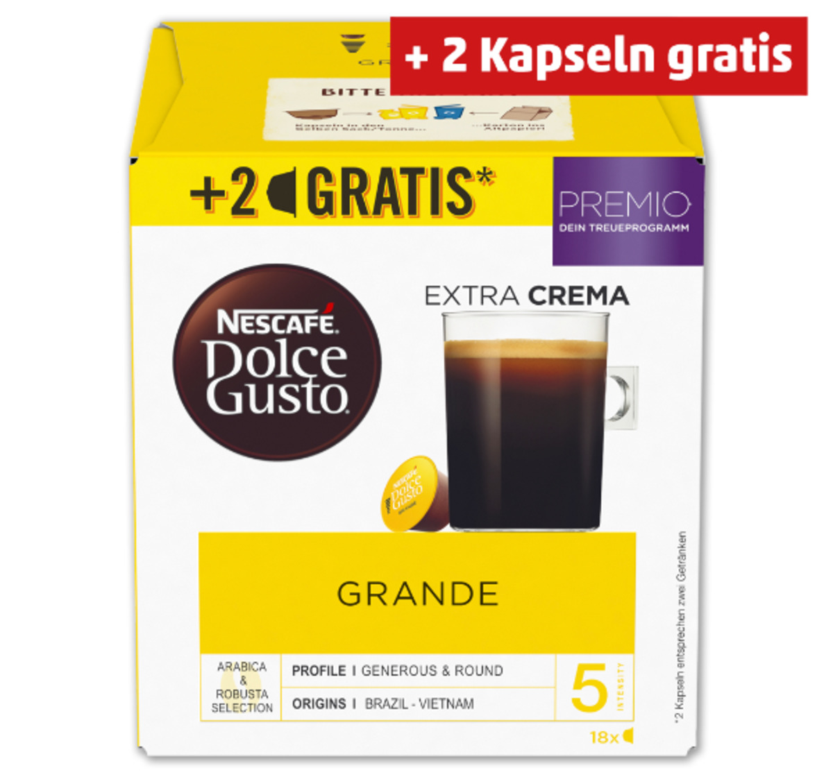 NESCAFÉ Dolce Gusto Kapseln* von Penny Markt ansehen!