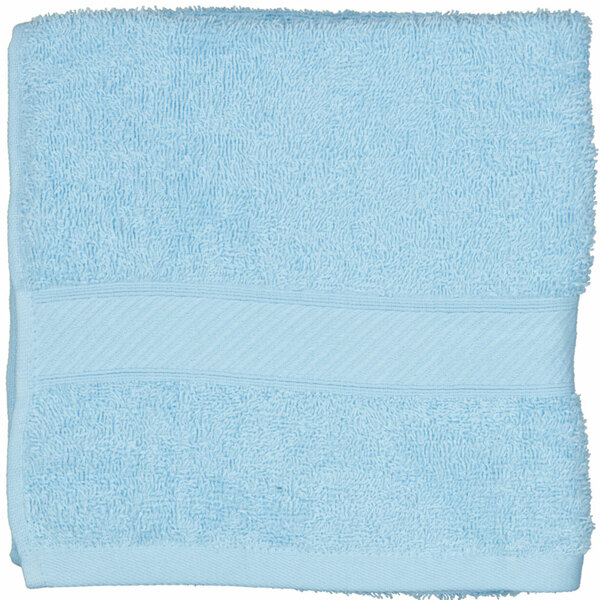 Bild 1 von Basic cotton Handtuch, Hellblau, 50x100