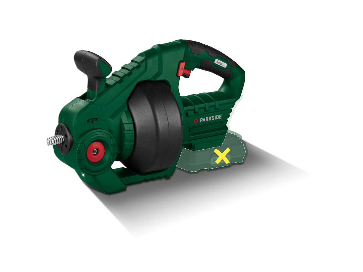 Bild 1 von PARKSIDE® 20 V Akku-Rohrreinigungswelle »PARRW 20-Li A1«, ohne Akku und Ladegerät