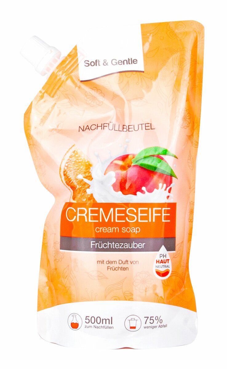 Bild 1 von Cremeseife 'Früchtezauber'  Nachfüllbeutel