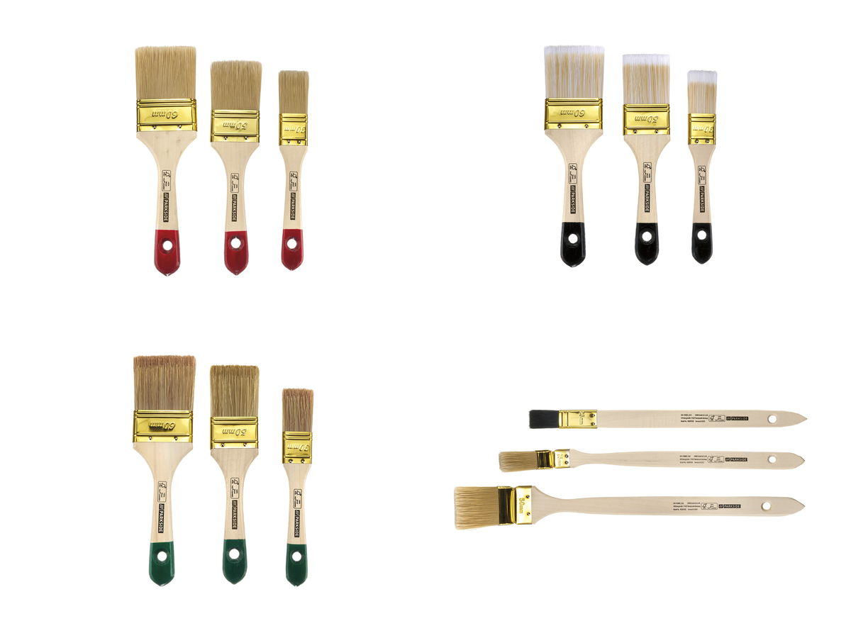 Bild 1 von PARKSIDE® Pinselset, 3-teilig, mit Holzgriff