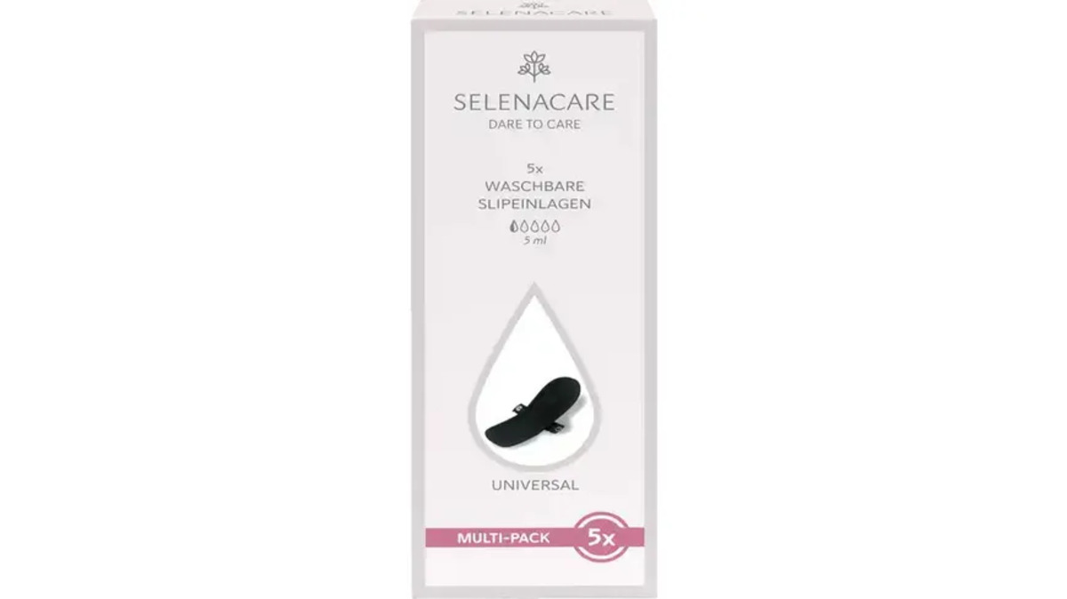 Bild 1 von SELENACARE Slipeinlagen waschbar schwarz