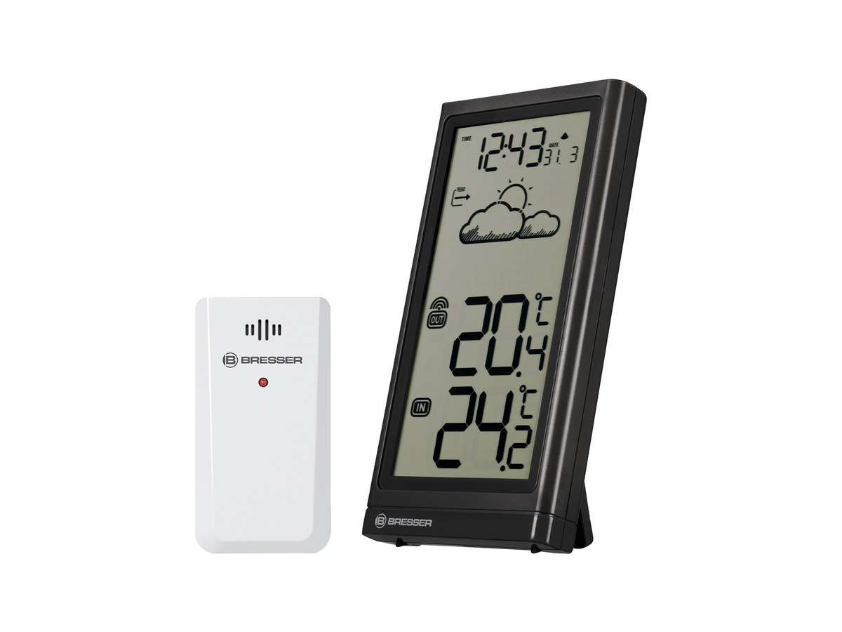BRESSER Meteo Temp Wetterstation mit DCFFunksignal von Lidl ansehen!