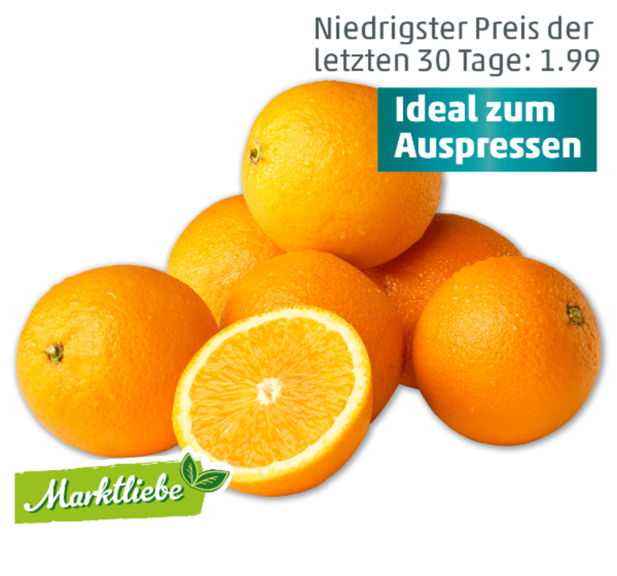 Bild 1 von MARKTLIEBE Saftorangen