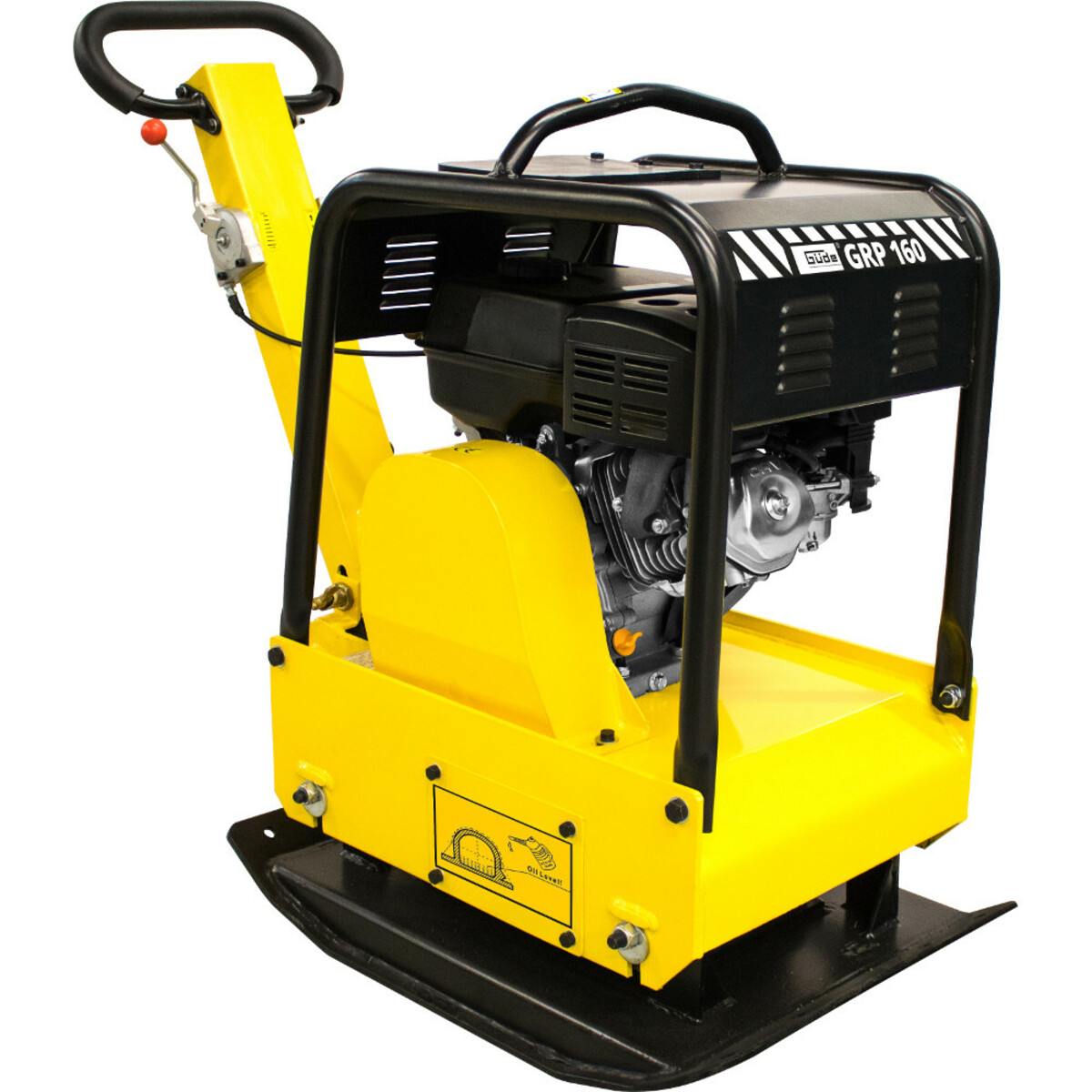 Bild 1 von Güde Rüttelplatte GRP 160 4-Takt Benzin mit 6,5 KW Motorleistung und kompakter Bauweise