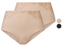 Bild 1 von esmara® Damen Miederslips, 2 Stück, mit Spitze