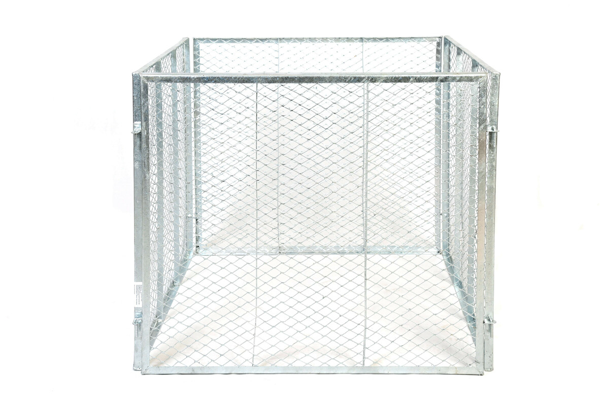 Bild 2 von HC Garten & Freizeit Komposter, Stahl und feuerverzinkt, ca. 80 x 80 x 70 cm