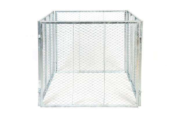 Bild 2 von HC Garten & Freizeit Komposter, Stahl und feuerverzinkt, ca. 80 x 80 x 70 cm