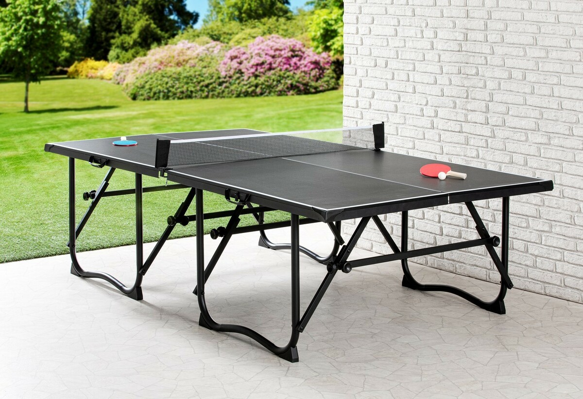 Bild 2 von Toyrex 4-fach faltbare Tischtennisplatte inkl. Zubehör