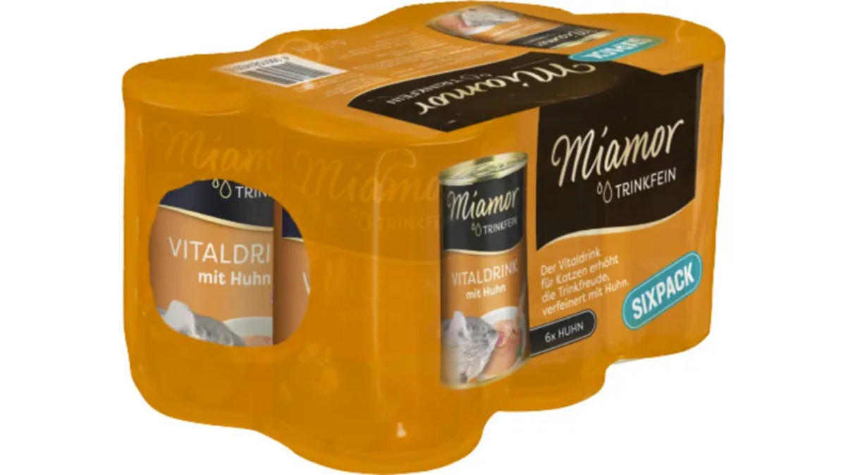 Bild 1 von Miamor Katzensnack Trinkfein mit Huhn Sixpack