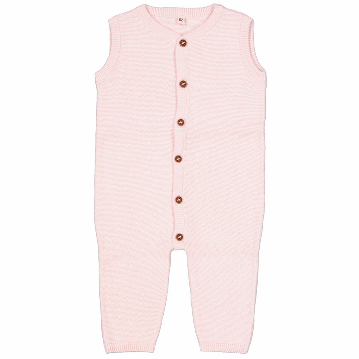 Bild 1 von Baby-Strampler Ärmellos, Hellrosa, 62