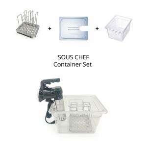 LA VAGUE SOUS-CHEF Sous Vide Container Set