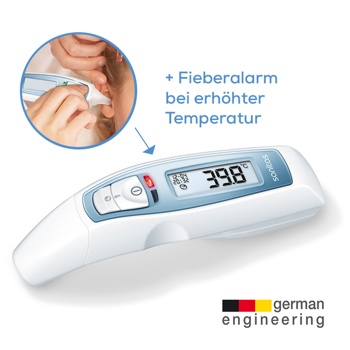 Bild 3 von IDEENWELT Sanitas Multifunktions-Thermometer SFT 65