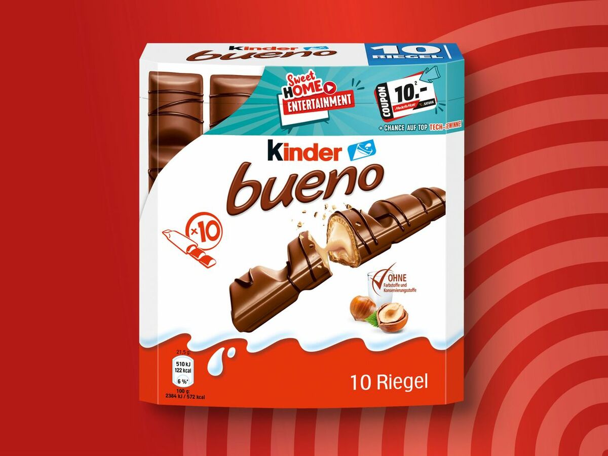 Bild 1 von Kinder Bueno, 
         215 g