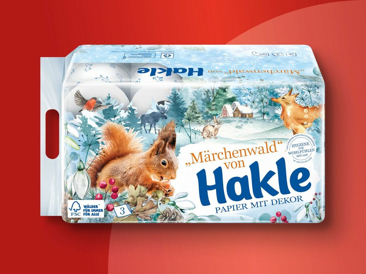 Bild 1 von Hakle Toilettenpapier, 
         16x 150 Blatt