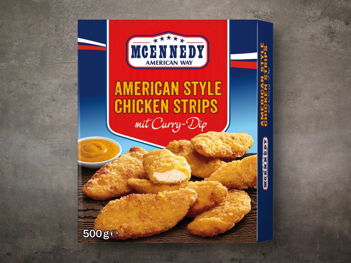 Bild 1 von McEnnedy American Style Chicken Strips, 
         500 g